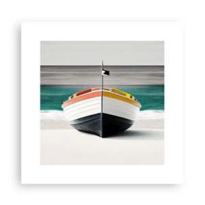 Plakat - Na swoim miejscu - 30x30 cm