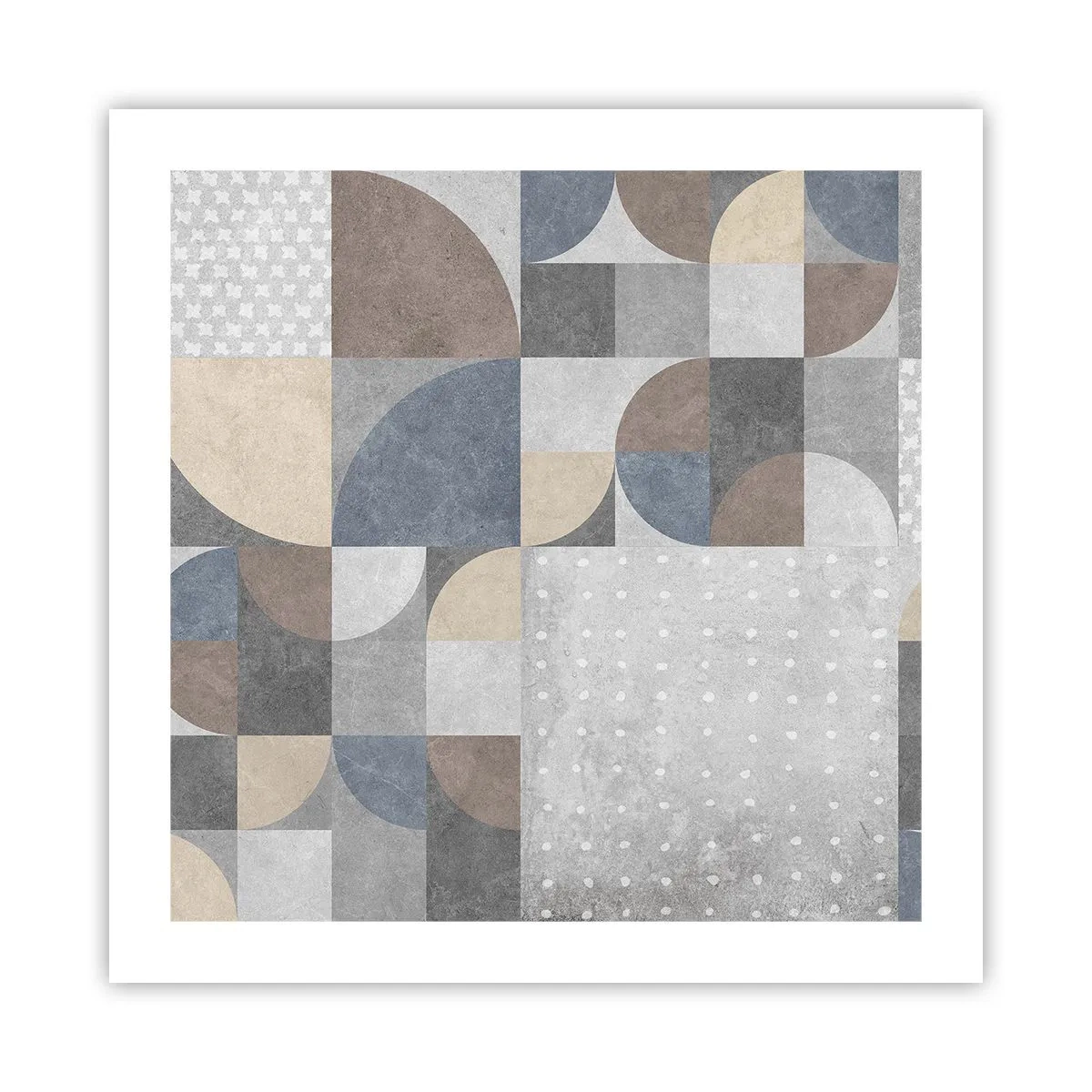 Plakat - Ceramiczna fantazja - 50x50 cm