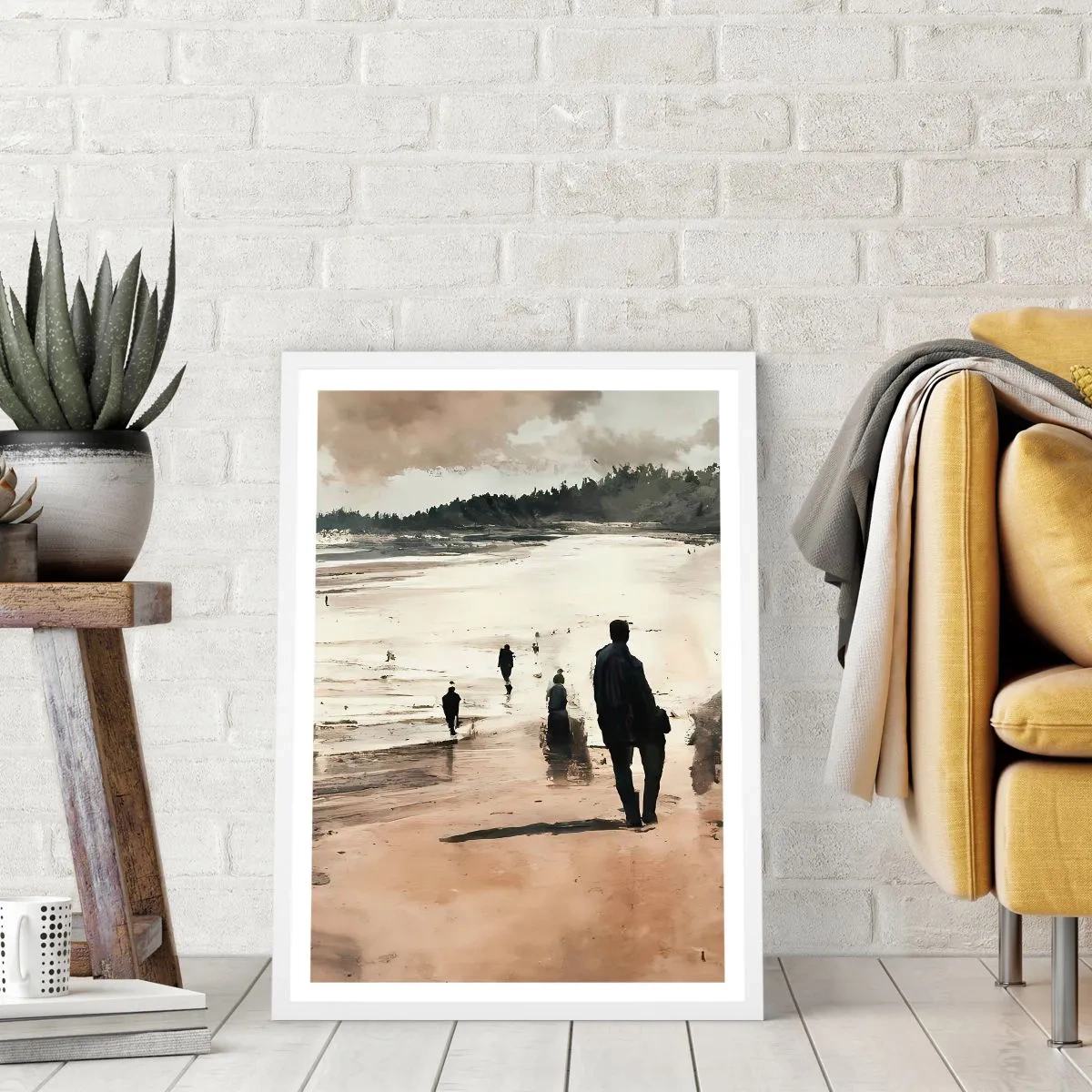 Plakat w białej ramie - Przywołani - 61x91 cm