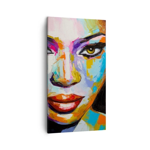 Obraz na płótnie - Nie sposób oderwac oczu - 45x80 cm