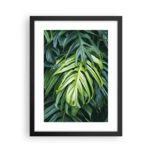 Plakat w czarnej ramie - Zanurzyć się w świeżości - 30x40 cm