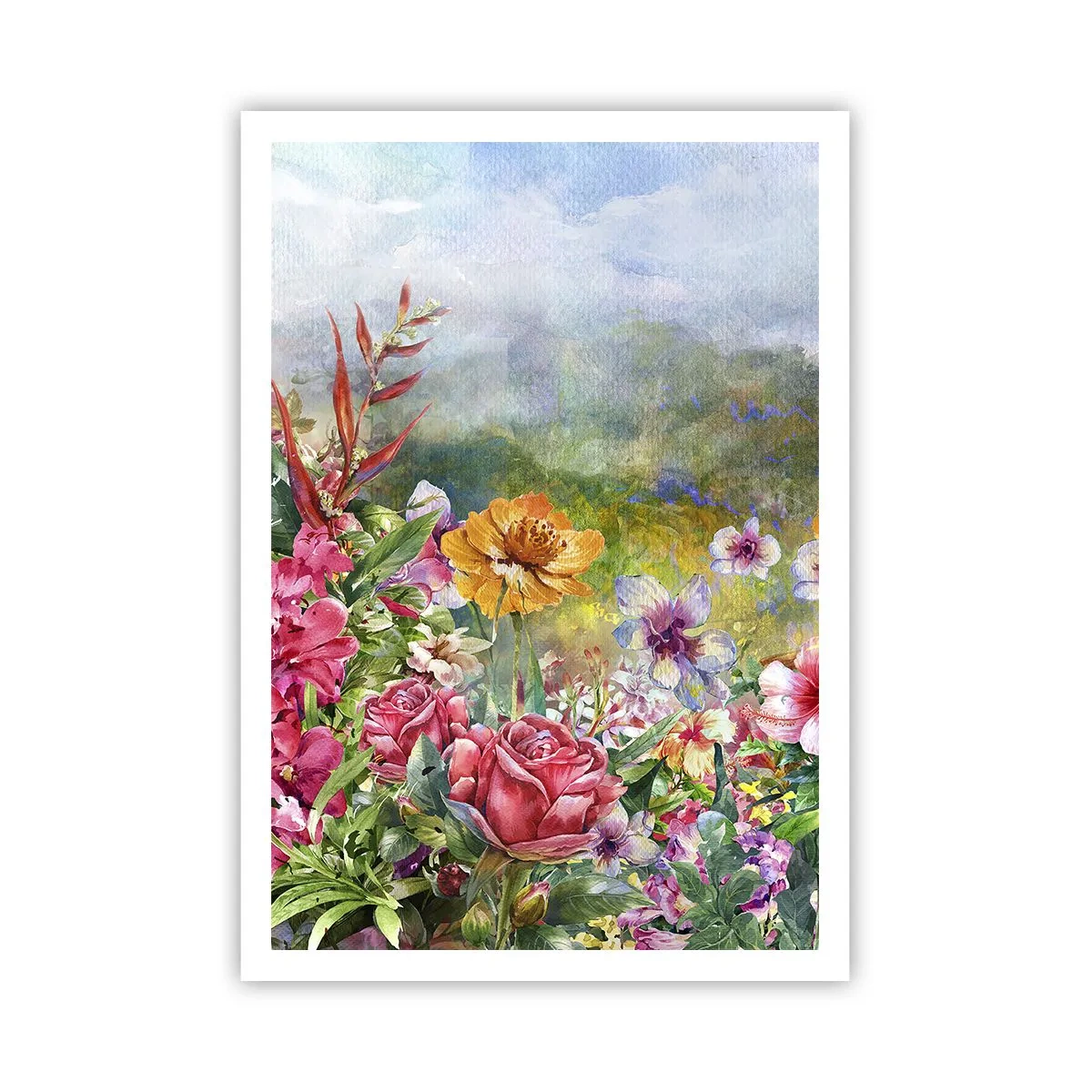 Plakat - Ogród, który oszalał - 70x100 cm