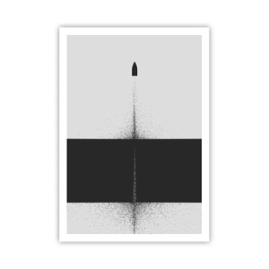 Plakat - Prosto do celu - 70x100 cm