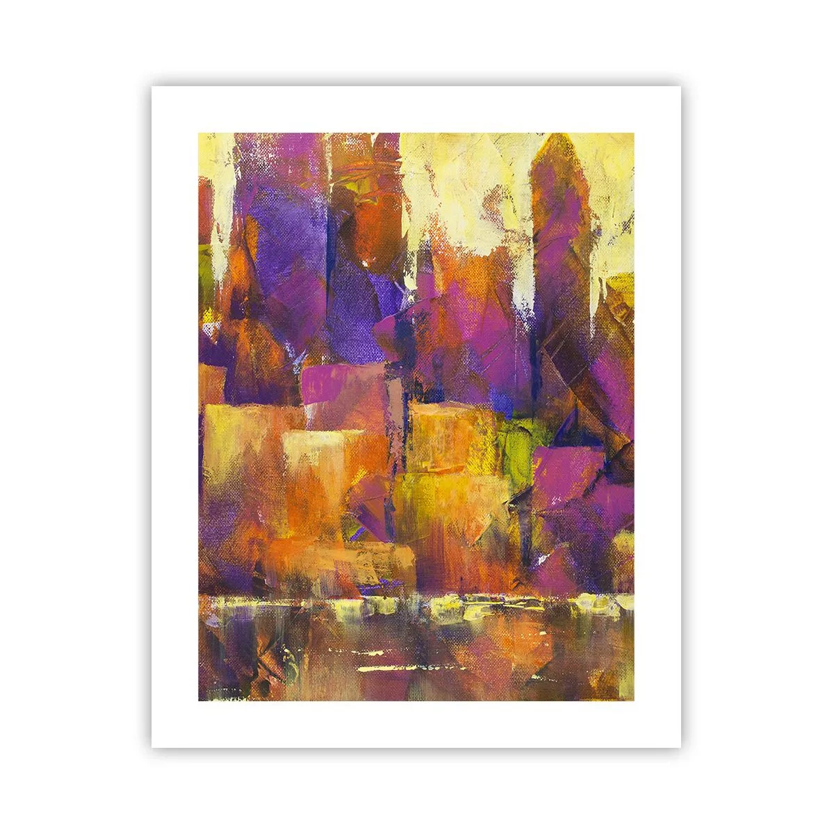 Plakat - Kompozycja metropolitalna - 40x50 cm