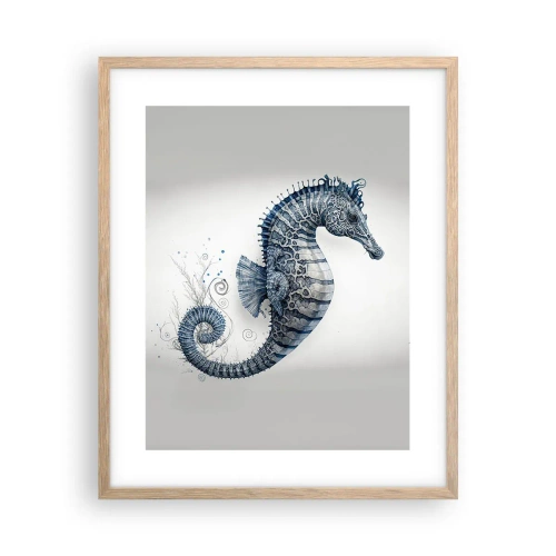 Plakat w ramie jasny dąb - Subtelny żart natury - 40x50 cm