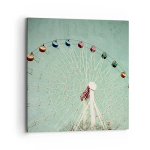 Obraz na płótnie - Zapraszamy do zabawy - 70x70 cm