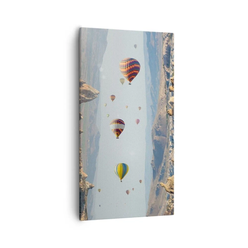 Obraz na płótnie - Tu wszystko jest możliwe - 55x100 cm