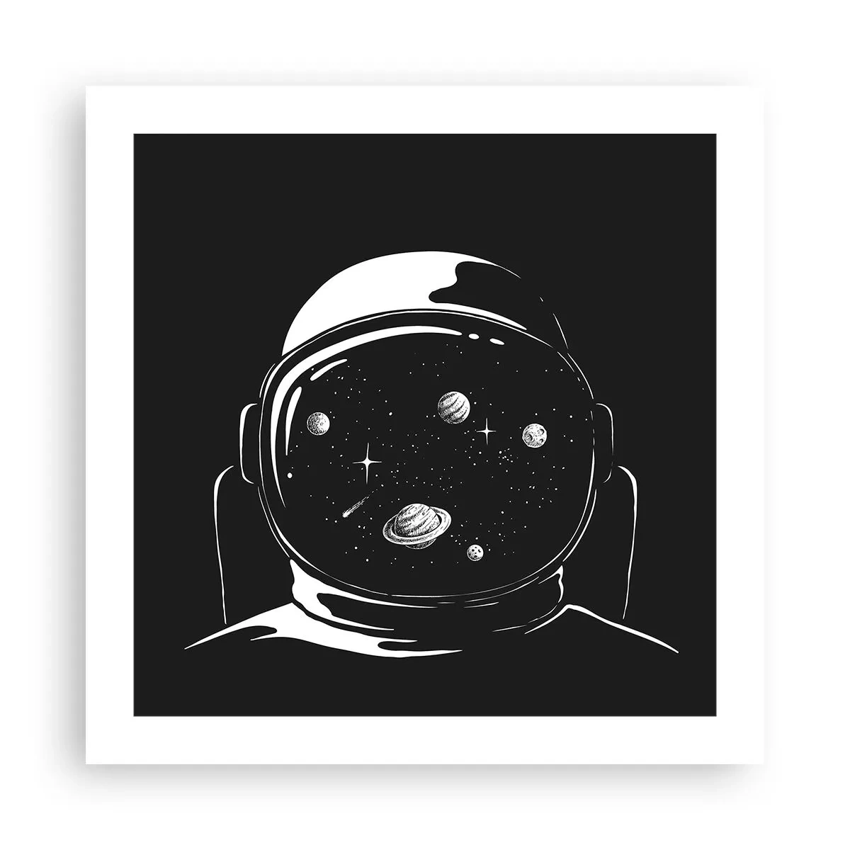 Plakat - Niezły widok - 50x50 cm