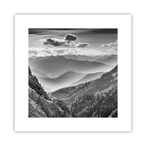 Plakat - Aż po horyzont - 30x30 cm