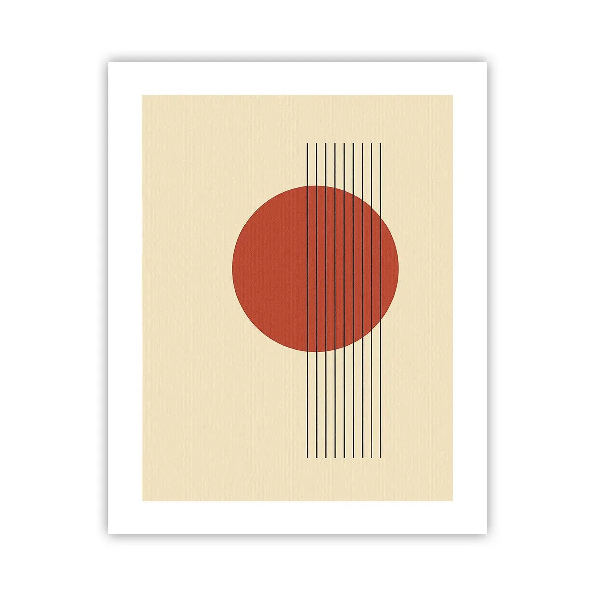 Plakat - W koło i dalej - 40x50 cm