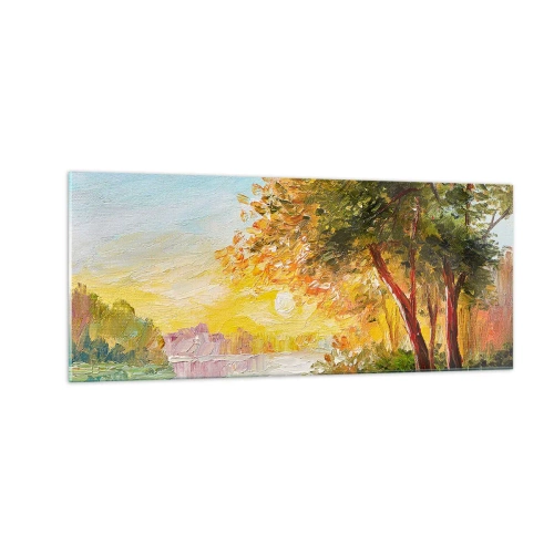 Obraz na szkle - Et in Arcadia ego - 100x40 cm