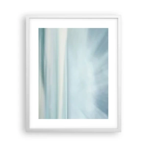Plakat w białej ramie - Spokój aż po horyzont - 40x50 cm