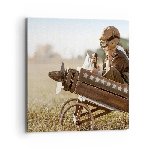 Obraz na płótnie - Start ku marzeniu - 70x70 cm