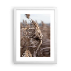 Plakat w białej ramie - Czas odlecieć z wiatrem - 30x40 cm