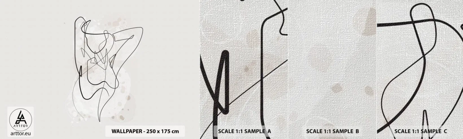 Fototapeta Próbka Premium Canvas - Sztuka uwodzenia - Kobieta, Grafika, Sztuka - 100x30 cm