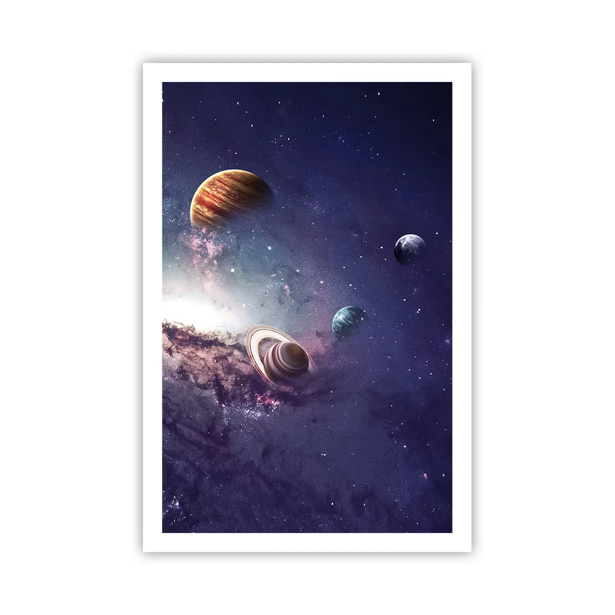 Plakat - Układ słoneczno-taneczny - 61x91 cm