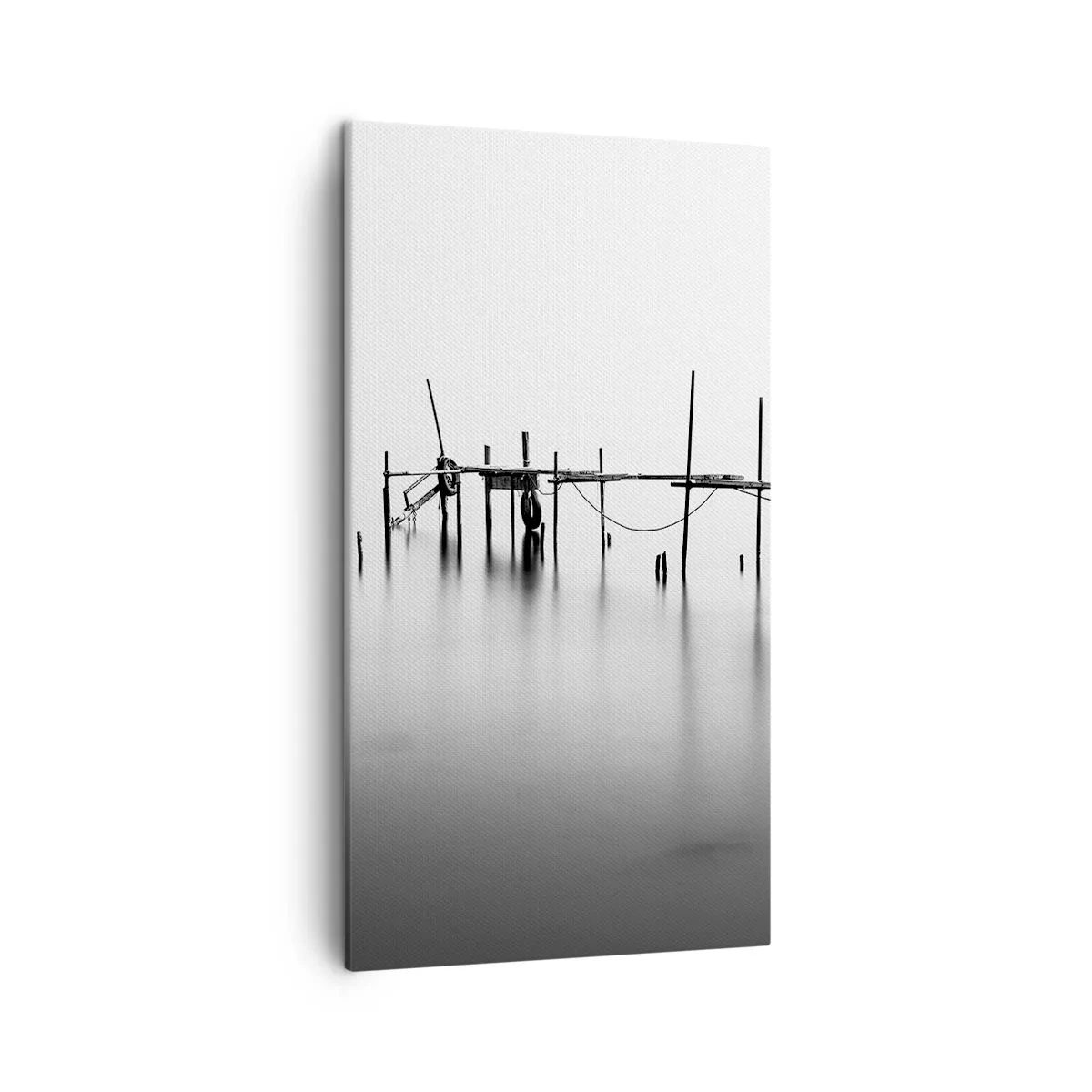 Obraz na płótnie - A jeśli świata nie ma? - 45x80 cm