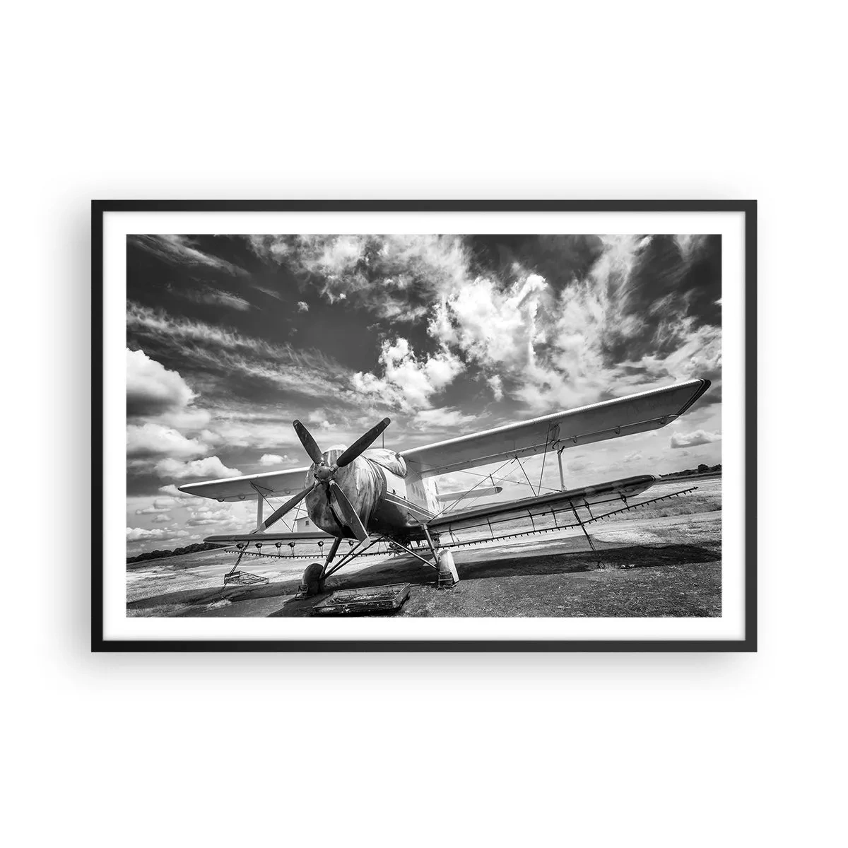 Plakat w czarnej ramie - Nie mogę się doczekać! - 91x61 cm