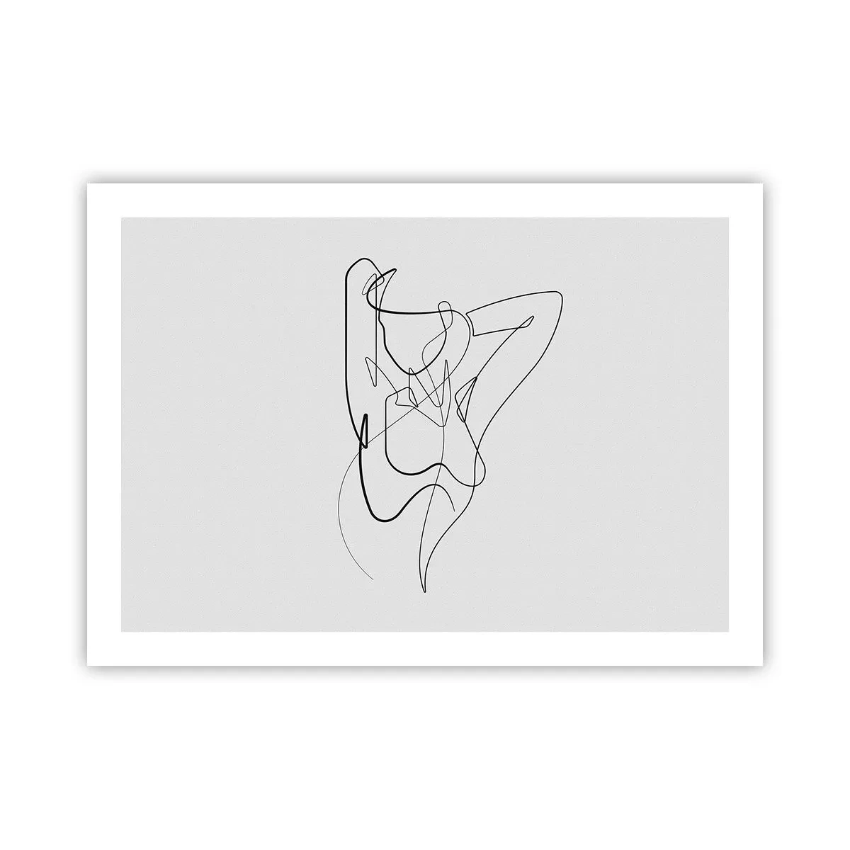 Plakat - Naprawdę, jaka jesteś... - 70x50 cm