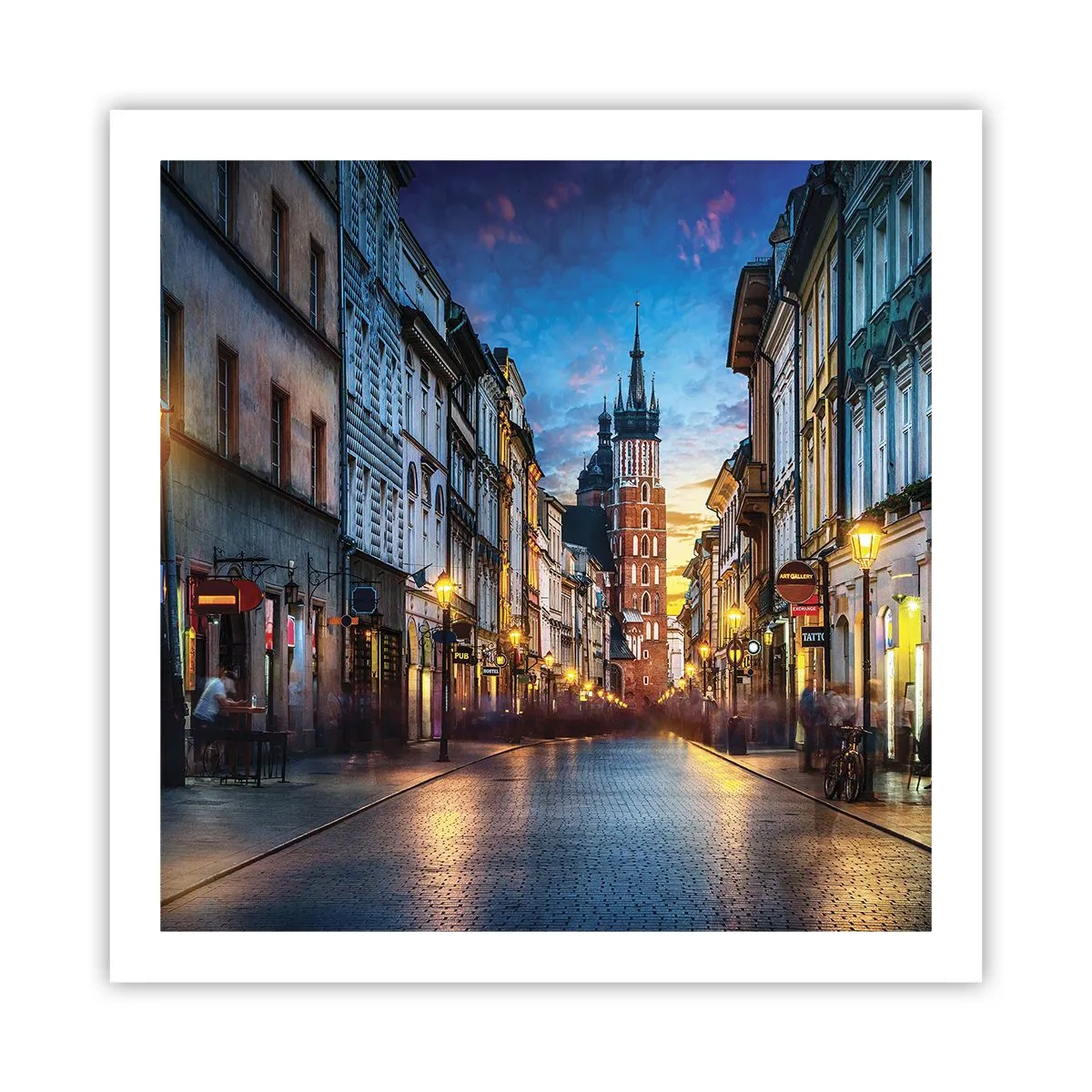 Plakat - Krakowski czar - 60x60 cm