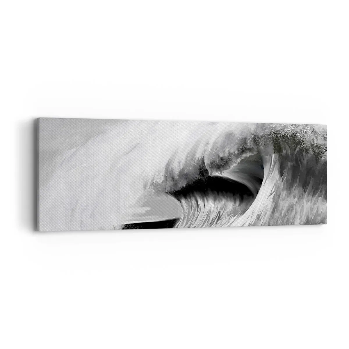 Obraz na płótnie - Gniew oceanu - 90x30 cm