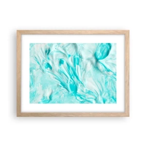 Plakat w ramie jasny dąb - Na zawsze razem - 40x30 cm