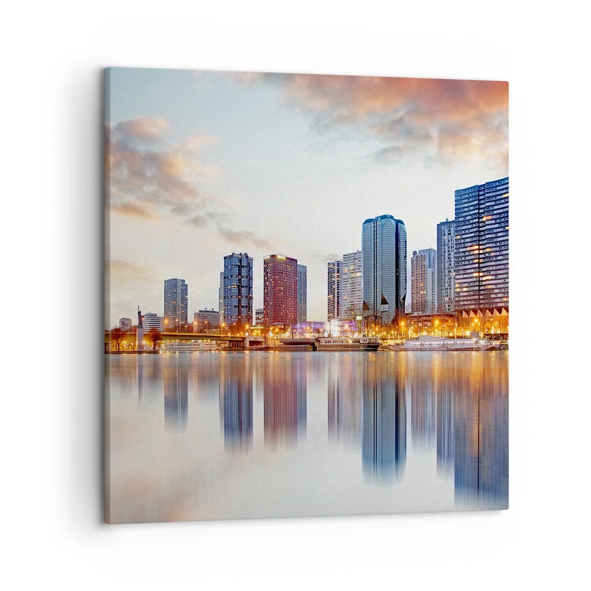 Obraz na płótnie - Monumentalny spokój Paryża - 50x50 cm