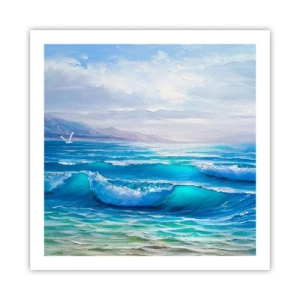 Plakat - Niesie ukojenie - 60x60 cm