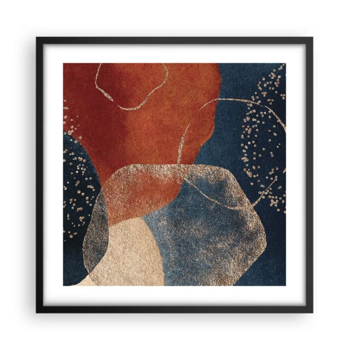 Plakat w czarnej ramie - Lekkość bytu - 50x50 cm