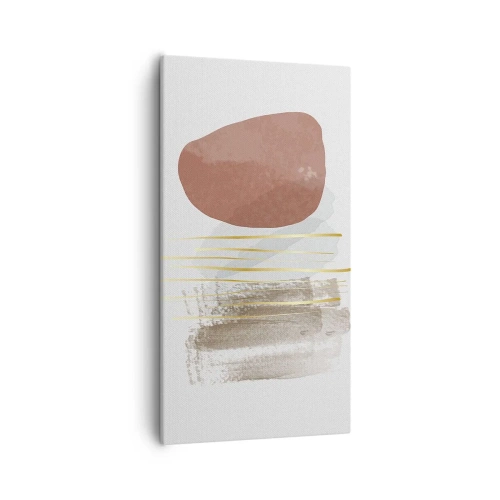 Obraz na płótnie - Abstrakcyjna kolumnada - 55x100 cm