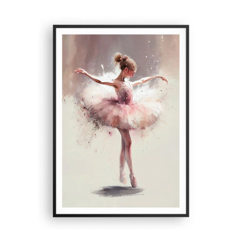 Plakat w czarnej ramie - Jak młody ptak - 70x100 cm