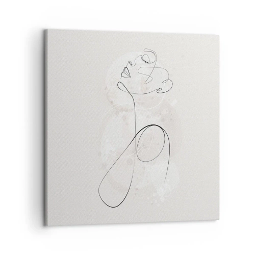 Obraz na płótnie - Spirala piękna - 50x50 cm