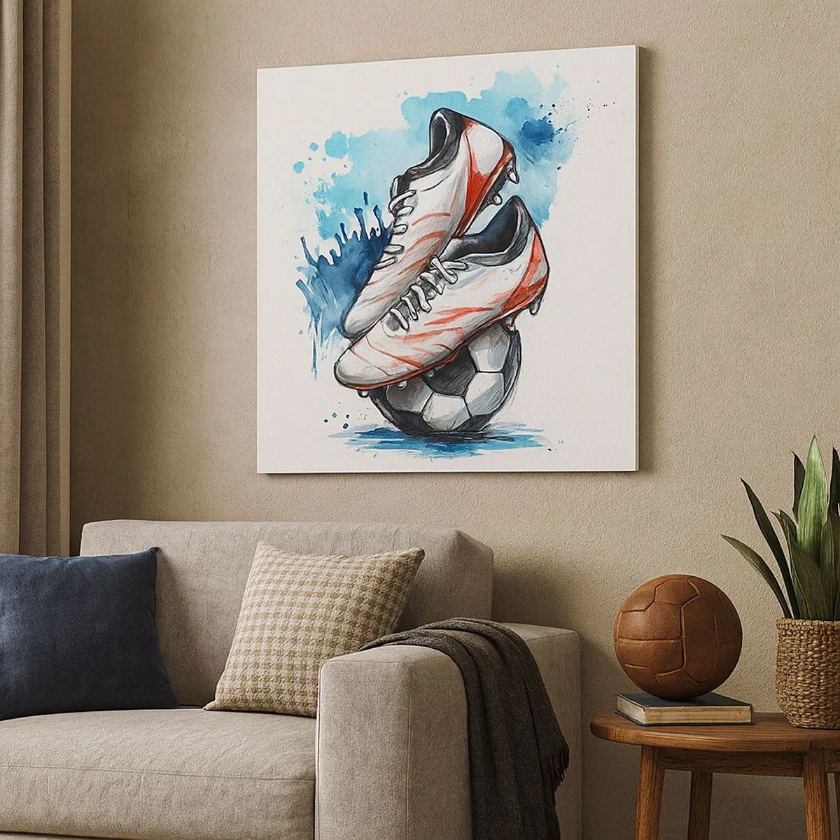 Obraz na płótnie - Duch Szwajcarii - 30x30 cm