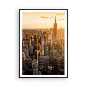 Plakat w czarnej ramie - Rosnąc w słońcu - 70x100 cm