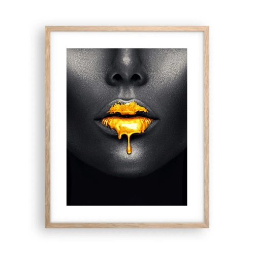 Plakat w ramie jasny dąb - Złotousta - 40x50 cm