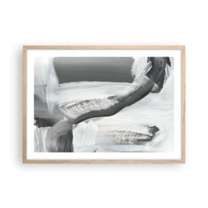 Plakat w ramie jasny dąb - Zdecydowanym ruchem - 70x50 cm