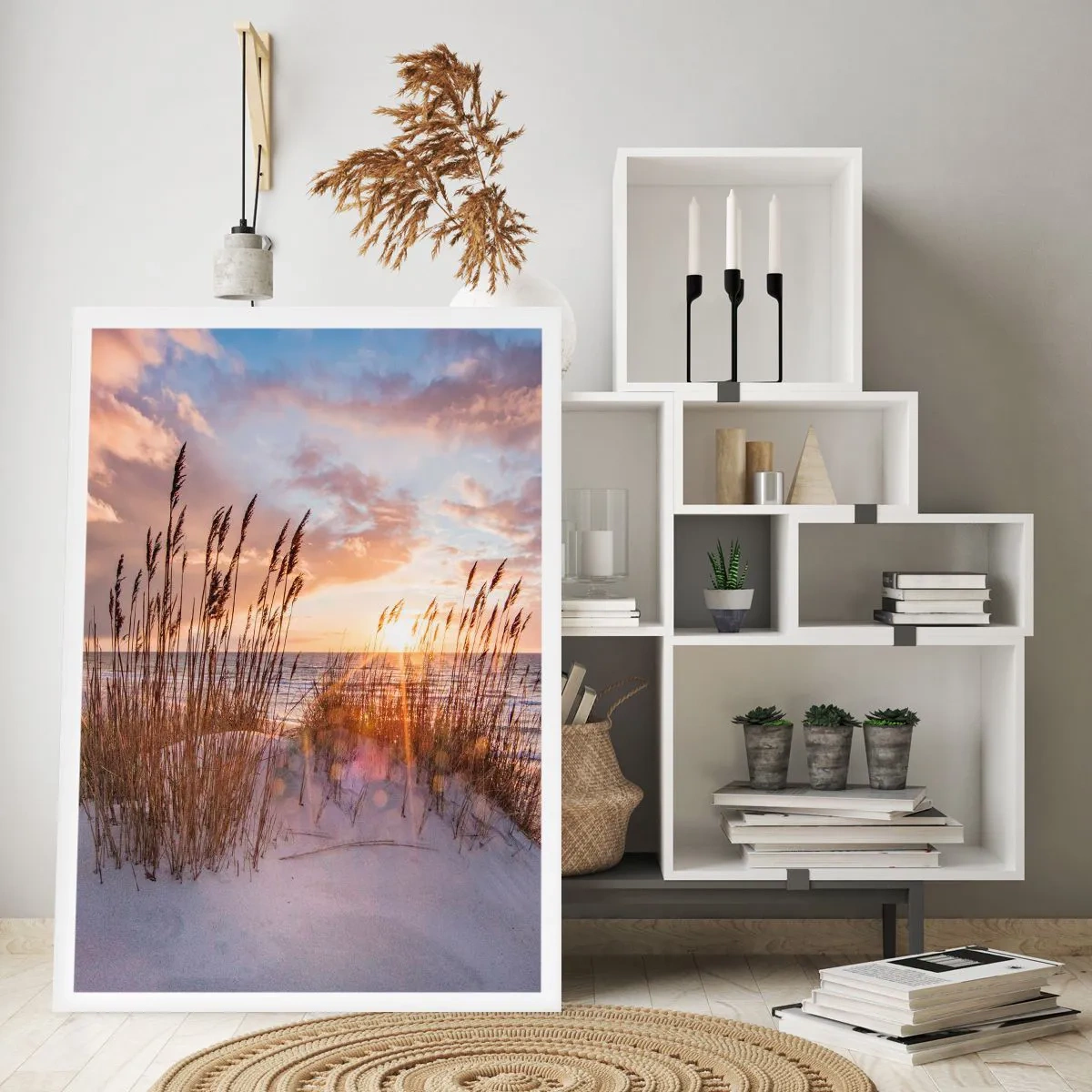Plakat - Pożegnanie słońca i wiatru - 40x50 cm