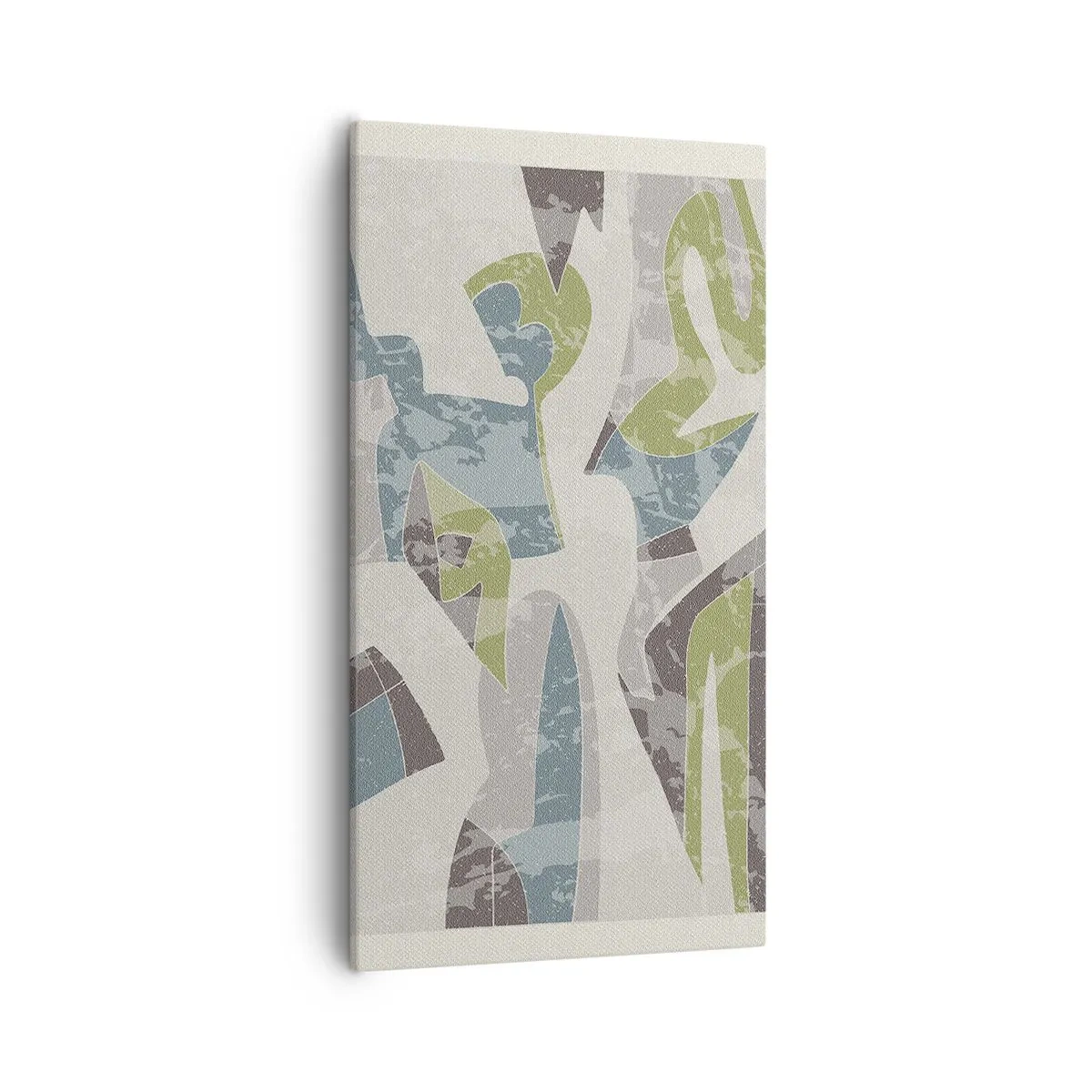 Obraz na płótnie - Kompozycja za szybą - 55x100 cm