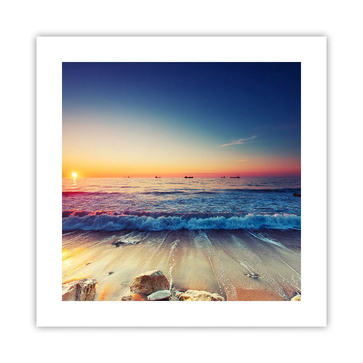 Plakat - A co za horyzontem? - 40x40 cm