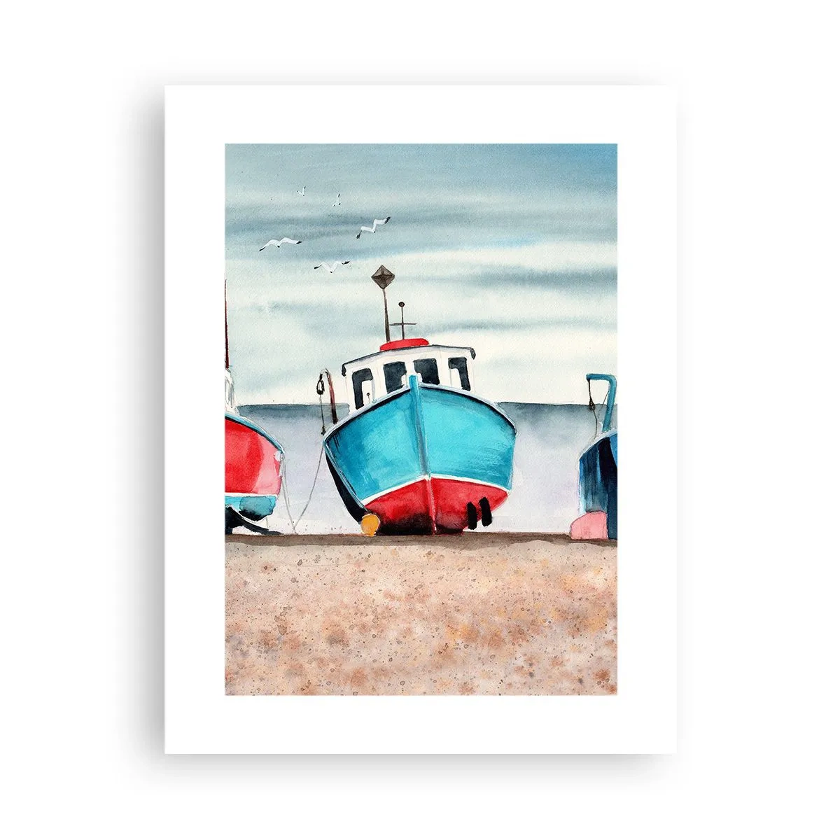 Plakat - Gotowe na połów - 30x40 cm