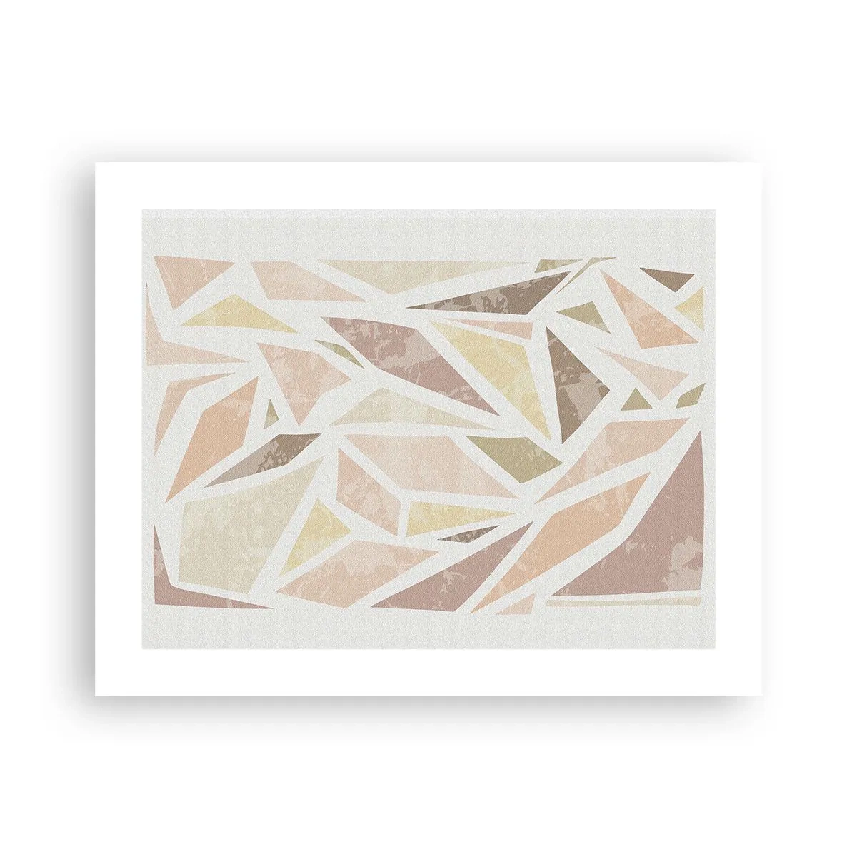 Plakat - Kompozycja witrażowa - 50x40 cm