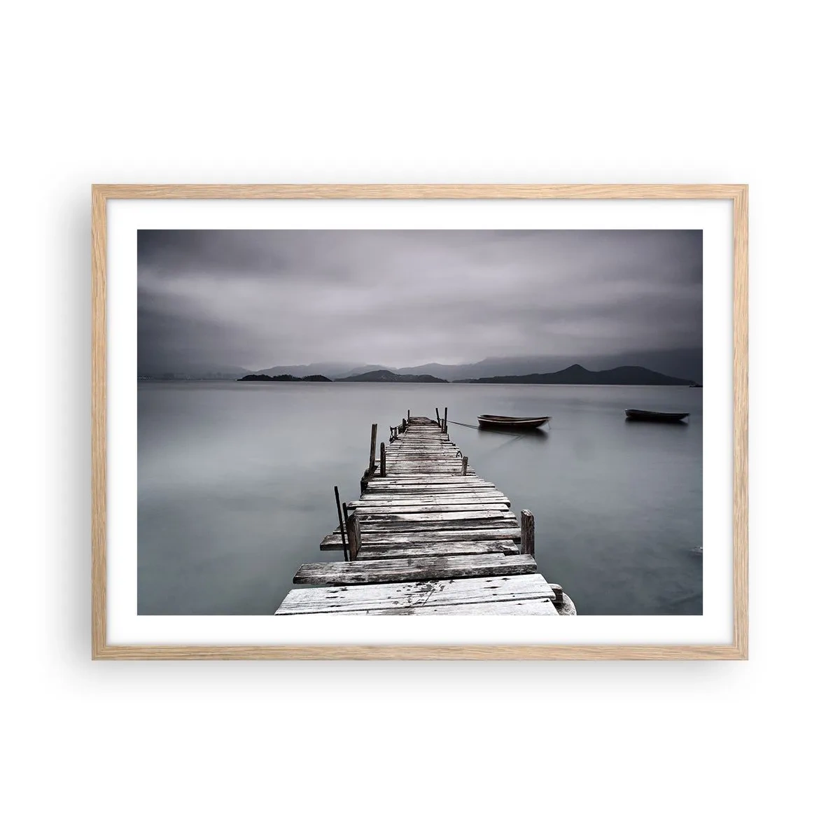 Plakat w ramie jasny dąb - Jutro możesz ruszać - 70x50 cm