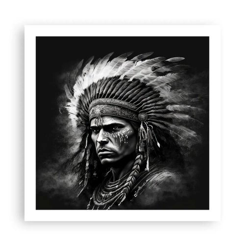 Plakat - Wódz i wojownik - 60x60 cm