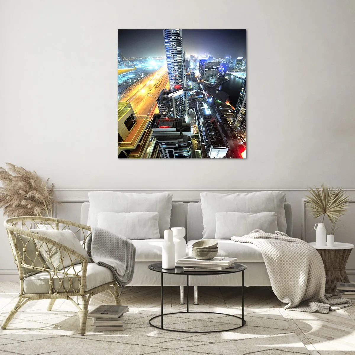 Obraz na szkle - Cud na pustyni - 60x60 cm