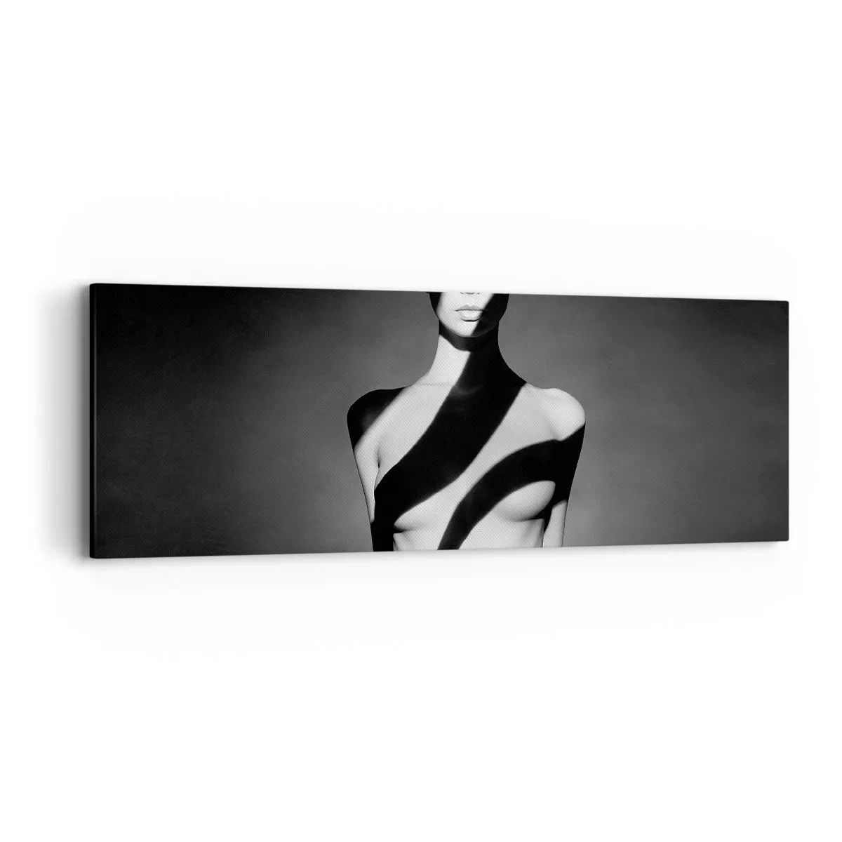 Obraz na płótnie - W blasku i w cieniu - 90x30 cm