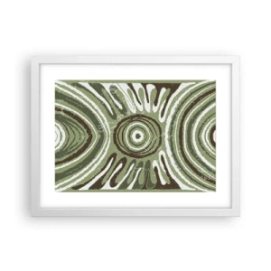 Plakat w białej ramie - Eksplozja emocji - 40x30 cm