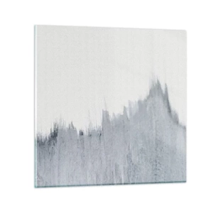 Obraz na szkle - Tajemniczy zapis - 60x60 cm