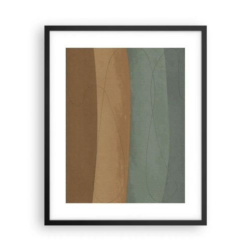 Plakat w czarnej ramie - Kompozycja horyzontalna - 40x50 cm