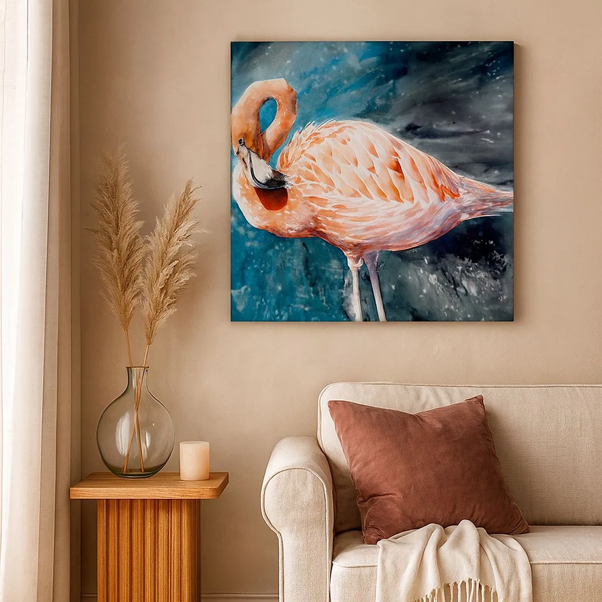 Obraz na płótnie - Dekoracyjny z natury - 30x30 cm