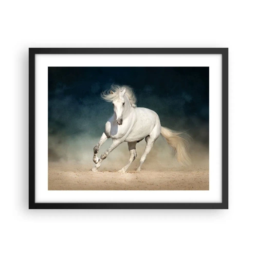 Plakat w czarnej ramie - Wolność w stanie czystym - 50x40 cm